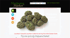 Desktop Screenshot of marijuanamarket.com